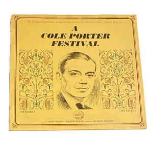 A Cole Porter Festival Record Album Vinyl Double LP LW 229 Living Sound - Foto 1 di 11