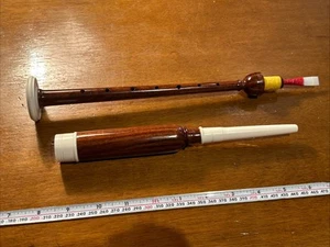 Practice Chanter With Reed Rosewood Plastic And Wood CB - Picture 1 of 5