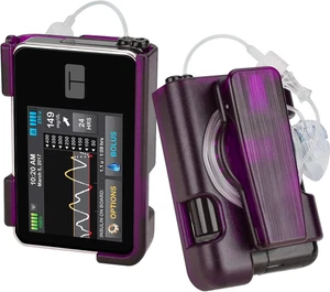Tslim X2 Pump Case with Clip, Tandem Tslim Pump Case with 360° Rotatable Clip, T - Picture 1 of 12