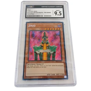 2023 Yu-Gi-Oh! Jinzo Secret Rare – CGC 9.5 Mint+ – PSV-EN000 Pharaoh's Servant - Picture 1 of 2