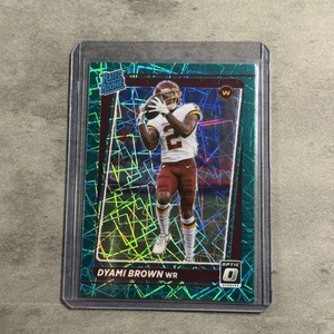 2021 Donruss Optic Green Velocity Prizm Rated Rookie Dyami Brown 223 Laser Lazer - Bild 1 von 2