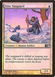 MTG - M11 - Elite Vanguard - Foil - NM - Picture 1 of 1