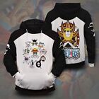 Anime One Piece 3D Print Hooded Pullover Sweatshirt Cosplay Unisex Clothing Gift