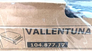 Ikea VALLENTUNA Sleeper Sofa/bed Section Cover Slipcover KELINGE ANTHRACITE New! - Picture 1 of 4
