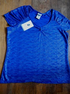 JACLYN SMITH WOMEN'S TOP w/SILVER THREADS AND SPANDEX; SIZE XXL; NEW w/TAG - Picture 1 of 4