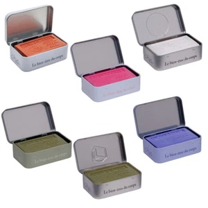 Savon de Marseille - 125g Französische Sheabutter Seife und Dose - Reiseetui - Bild 1 von 26