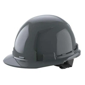 Milwaukee Gray Front Brim Hard Hat With 4Pt Ratcheting Suspension Type 1 Class E - Picture 1 of 8