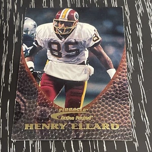 1997 actiongeladene erste Eindrücke parallel #72 Henry Ellard Fußballkarte - Bild 1 von 2