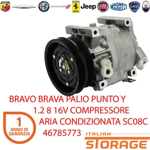 Bravo Brava Palio Punto Y 1.2 8 16V Air Conditioning Compressor SC08C 46785773 - Picture 1 of 1