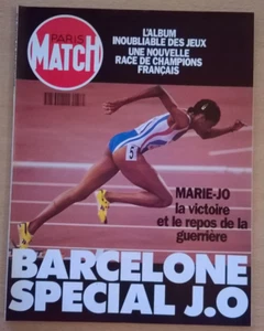PARIS MATCH Außer Serie (August 1992) - J.O. Barcelona 1992 - Sammlerzustand - Bild 1 von 24