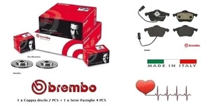 Dischi + Pastiglie Freno Anteriori Brembo per VW PASSAT 3B2 3B3 VARIANT 3B5 3B6 - Imagen 1 de 8