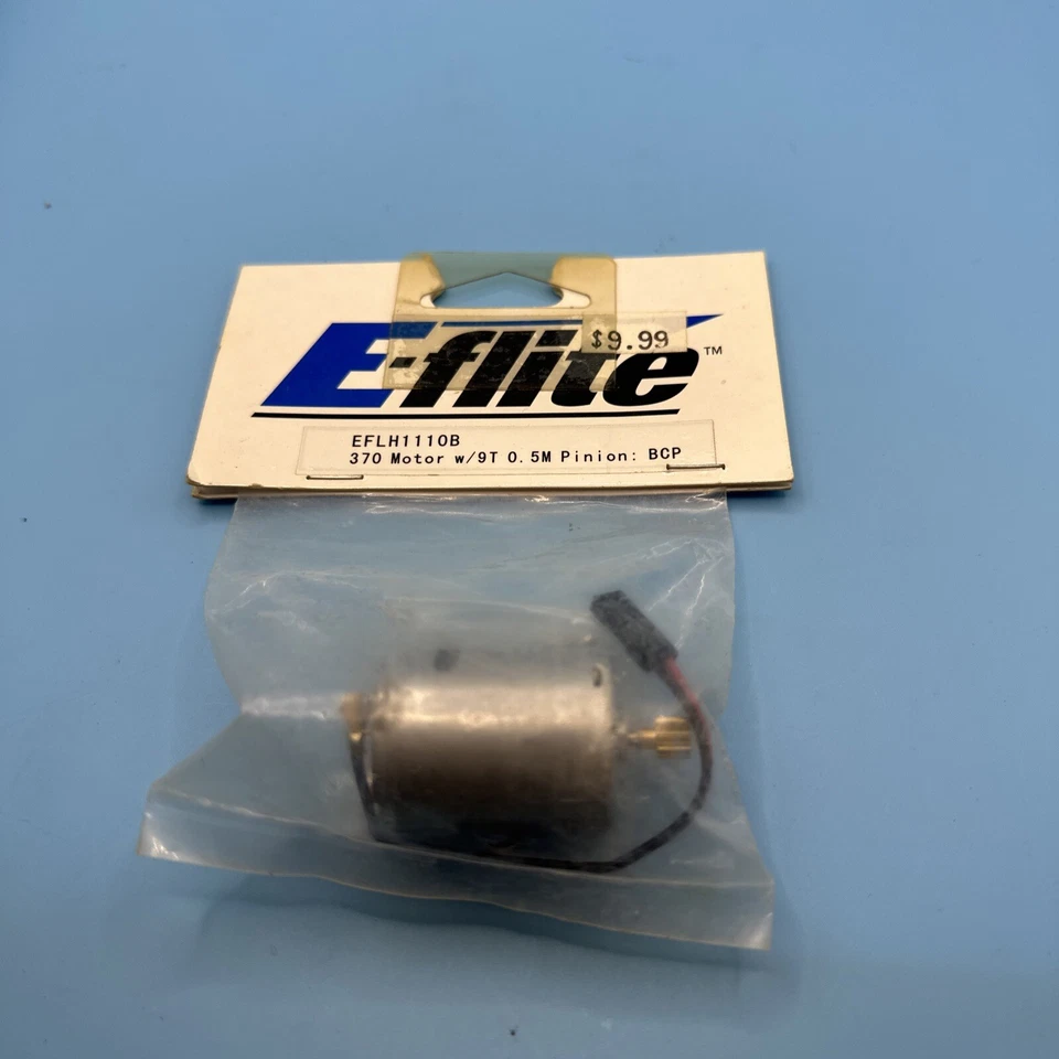 Eflight 370 Motor With 9T 0.5mm Pinion BCP EFLH1110B F16 - Image 1 of 1