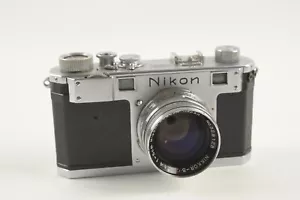 Nikon S w/50mm 1.4 lens READ - Picture 1 of 12