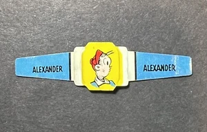 1949 Post Toasties Corn Flakes Premium Tin Litho Ring - Alexander (1) - Picture 1 of 5