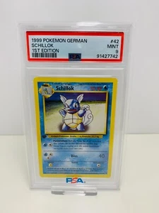 Schillok ☆ 42/102 ☆ Base Set ☆ 1. Edition ☆ Deutsch ☆ PSA 9 ☆ - Bild 1 von 2