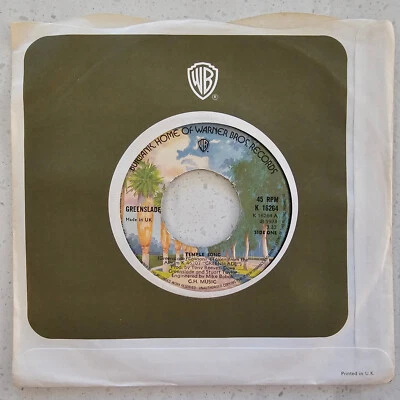 Greenslade – Temple Song / An English Western - Ex Con 1973 Prog Rock 7" - Image 1 of 4