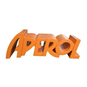 Aperol Spritz Bank Bench Functional Art Sitz Möbel Deko Werbung Gastro By Slide - Bild 1 von 3