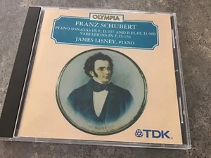 Franz Schubert piano sonatas In E & B Flat Olympia Variations James Lisney Cd - Picture 1 of 2