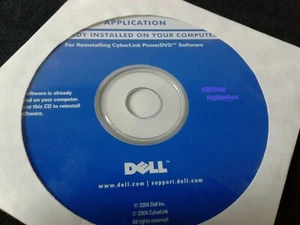 Dell Application For Reinstalling Cyberlink Power DVD Software 2004 Sealed - Picture 1 of 1