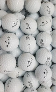 15 DZ Callaway Range Balls white Grade D. Free Shipping. - Picture 1 of 1