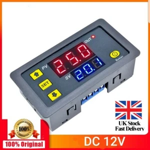 12V Digital LED Dual Display Cycle Timing Delay Timer Relay Module 0-999 Hours K - Picture 1 of 4