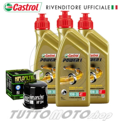 CASTROL - HIFLO Tagliando HONDA CB 500 X 2013-2019 / Kit Olio Castrol 10W30 + Filtro CB500