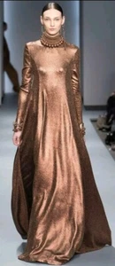 New/Tag Zimmermann 0 Karmic Metalic Sheath Dress Copper - Picture 1 of 12