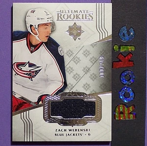 ZACH WERENSKI /249 2016-17 Ultimate Collection ROOKIES Silver #117 Columbus - Picture 1 of 3