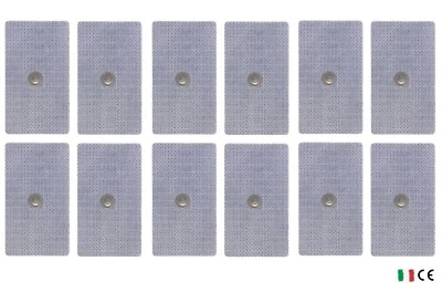 TECHNOMEDIA Eq12 Elettrodi pezze 5x10cm Biosan Beautycenter Mp6 Pacific Prima Sintesi Laica