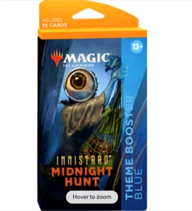 Innistrad: Midnight Hunt - Theme Booster (Blue) - Magic MTG Trading Card Game - Picture 1 of 1