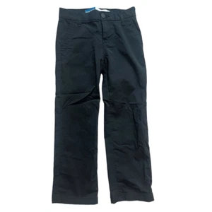 Youth Boys Old Navy Straight Leg Built in Flex Black Tech Pants - Sz 5 - Picture 1 of 1