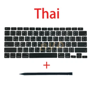 New Thai Keyboard Keys Keycaps For Macbook Air 13” M1 A2337 2020 EMC 3598 - Picture 1 of 3