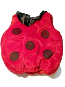 Tunica Halloween coccinella taglia 24M costume neonato bambino prescolare rosso - senza ali - Foto 1 di 6