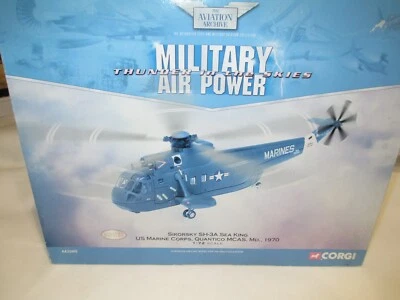 CORGI AVIATION 1:72 SIKORSKY SH-3A SEA KING USMC QUANTIO MCAS MD 1970 - Image 1 of 4