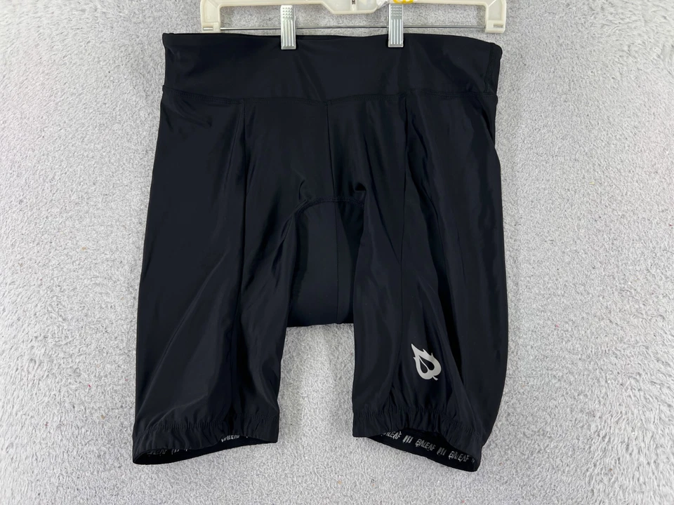 Pantalones Cortos de Ciclismo Baleaf Para Mujer Extra Grandes Negros Acolchados Nylon Mezcla Spandex Usados en Excelente Condición Foto 1 de 4