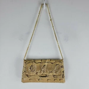 Sac bandoulière vintage Susan gail véritable serpent fermeture à pression fabriqué en Espagne - Photo 1/8