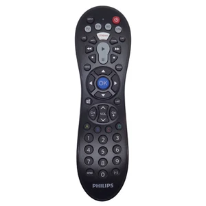 Control remoto universal de 4 dispositivos Philips SRP3014 - para TV, STB, BD, STR - Imagen 1 de 7