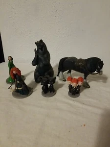 6 Disney Brave plastic toy Figures. - Picture 1 of 12