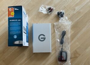 G-Technology G Drive 6TB ***Comes with Everything Pictured***