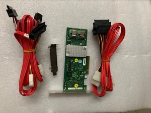 Controlador RAID SAS/SATA Fujitsu 9211-8i D2607 +2*SFF-8087 a SFF-8482 - Imagen 1 de 3