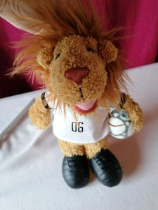 WM Stofftier GOLEO 06 , Fußball Maskottchen , 2006 , FIFA , Neu ohne Etikett - Bild 1 von 3