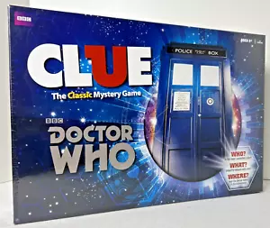 CLUE: BBC DOCTOR WHO, Board Game - 2015 USAOPOLY, NEW in shrink wrap - Picture 1 of 8