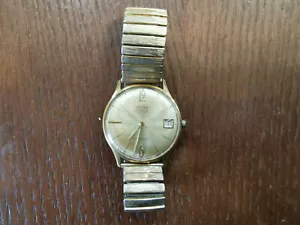Vintage rare gold plated men watch ANKER AUTOMATIC - Picture 1 of 5