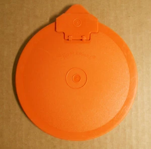 Tupperware Mix N Store 4 Cup Measuring Batter Bowl Orange Lid Only #1289 P3 - Picture 1 of 4