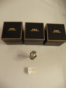 NOS Vintage Box Set di 6 Mini Calici in Peltro Cordiale Colpo di Liquore John Somers Stampati - Foto 1 di 11