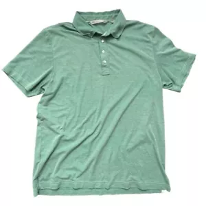 Travis Mathew Light Sage Green Raven Phoenix Golf Club Polo XL Short Sleeve - Picture 1 of 10