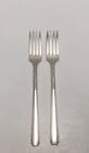 Oneida Capri 2 Dinner Forks 1881 Rogers Vintage Silverplate Flatware