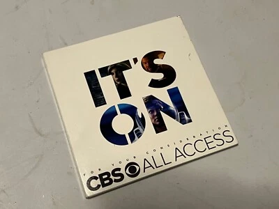 FYC DVD CBS FOR YOUR CONSIDERATION 2019 IT'S ON  ALL ACCESS 3 DISC BOOKLET SET  Foto 1 de 4