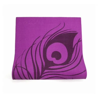 Wai Lana Yoga and Pilates Mat, Peacock Feather (Purple) - Image 1 of 3