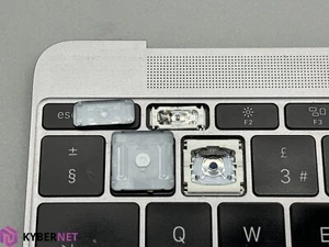 Apple MacBook 12" A1534 2017 Series UK Keyboard Single Keys w/Hinges & Rubbers - Picture 1 of 2
